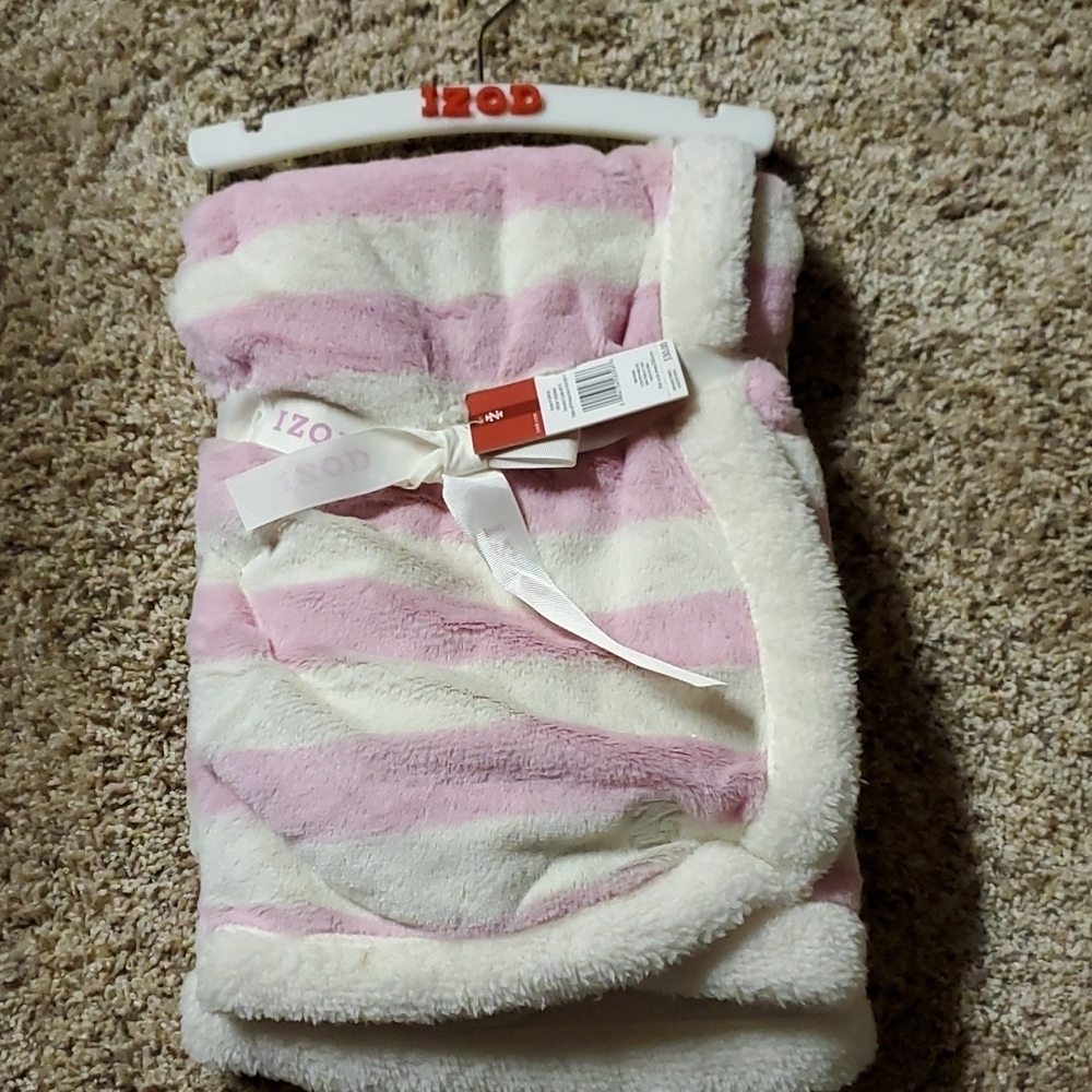 Izod baby blanket